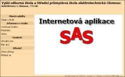 Spustí se vám stránka, kde můžete nahlížet do klasifikace žáků.
