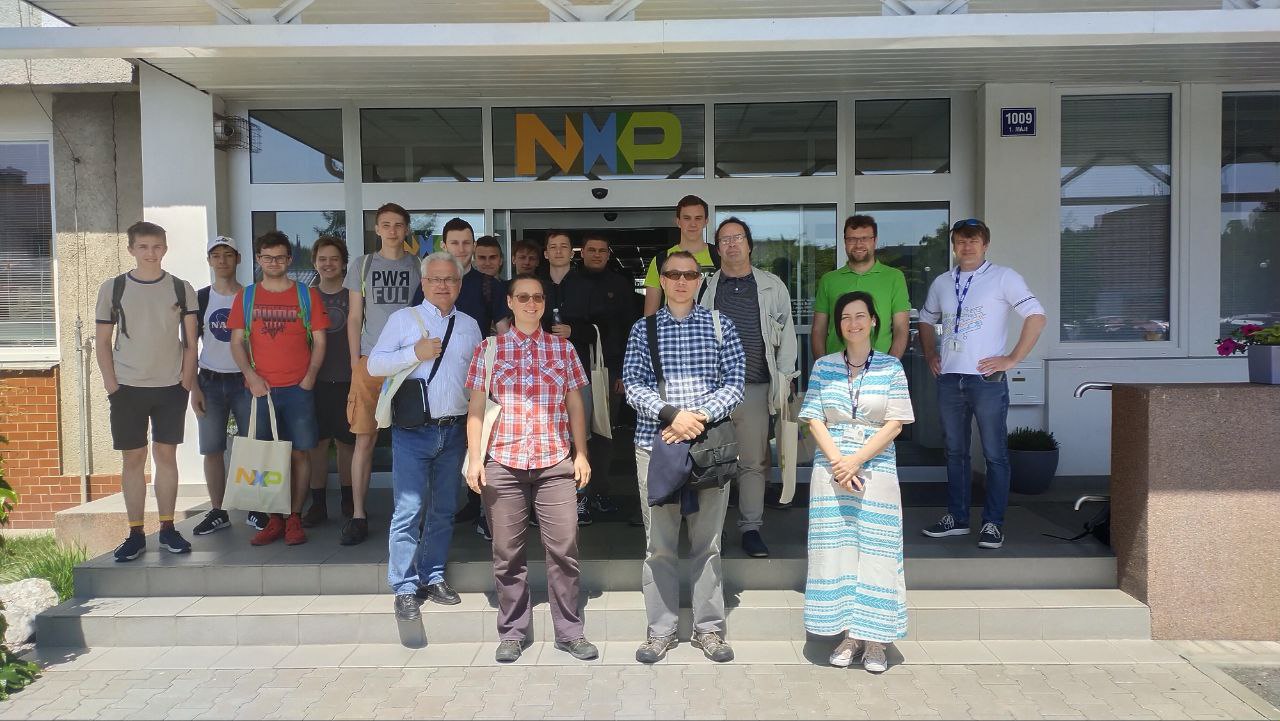 Návštěva v NXP Semiconductors