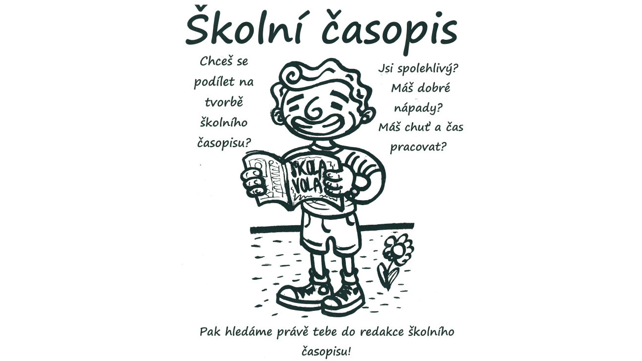 Školní časopis hledá redaktory