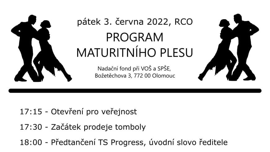 Program společenského večera 2022