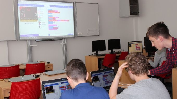 Micro:bit na základní škole v Litovli